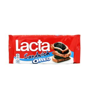 Lacta Oreo Sandwich milk chocolate 92g