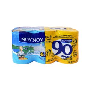 NoyNoy Evaporated Milk Light / Νουνού Γάλα Εβαπορέ Ελαφρύ 6x400g