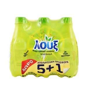 Loux Lemon juice / Λουξ Λεμονάδα (5+1 Free) 330ml