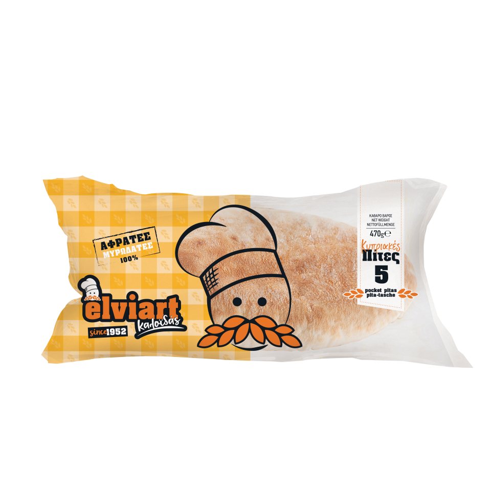Cypriot Pita Bread Pockets / Πίτα Κυπριακή 470g