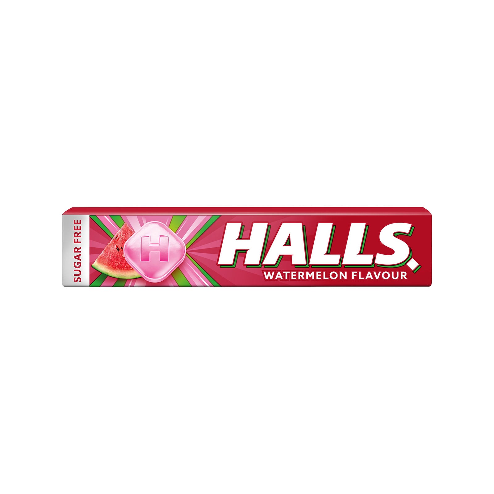 Halls Watermelon Sugar Free 32g / Καραμέλες Καρπούζι