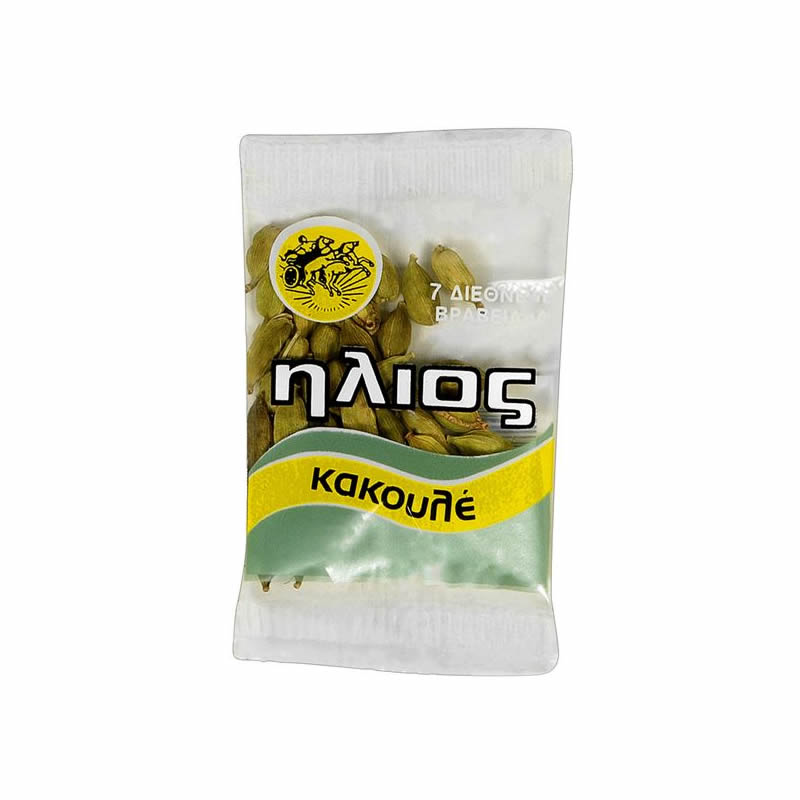 Ilios Cardamom pods / Ήλιος Κακουλέ (Κάρδαμο) 5g