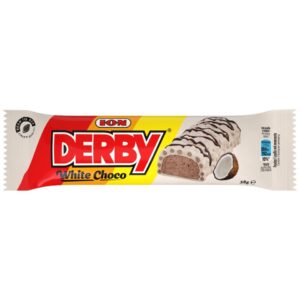 ION Derby Crisp Rice White Chocolate / Derby Λευκή Σοκολάτα 38g