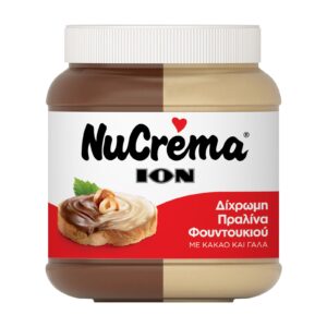 Ion Nucrema / ΙΟΝ Δίχρωμη Πραλίνα Φουντουκιού 380g