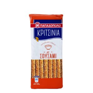 Papadopoulou Breadsticks Sesame / Παπαδοπούλου Κριτσίνια Σουσάμι 130g