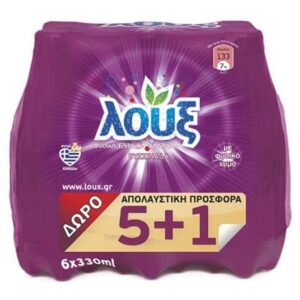 Loux Sour Cherry juice / Βυσσινάδα (5+1 Free) 330ml