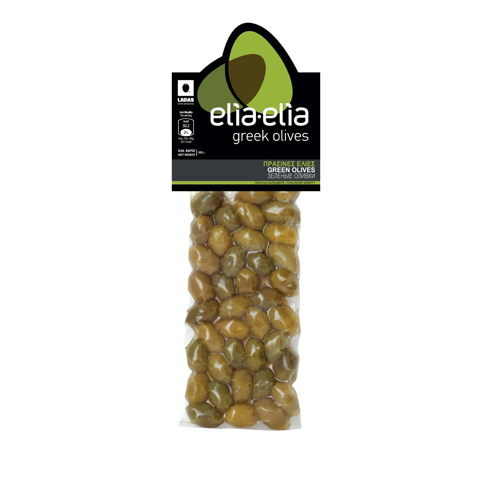 Ladas Green Olives / Πράσινες Ελιές 200g